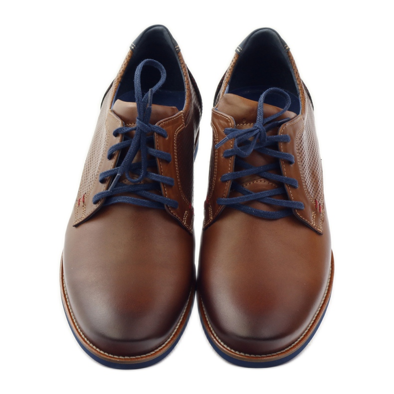 Freizeitschuhe für Herren Nikopol 1657 braun schwarz marineblau 4