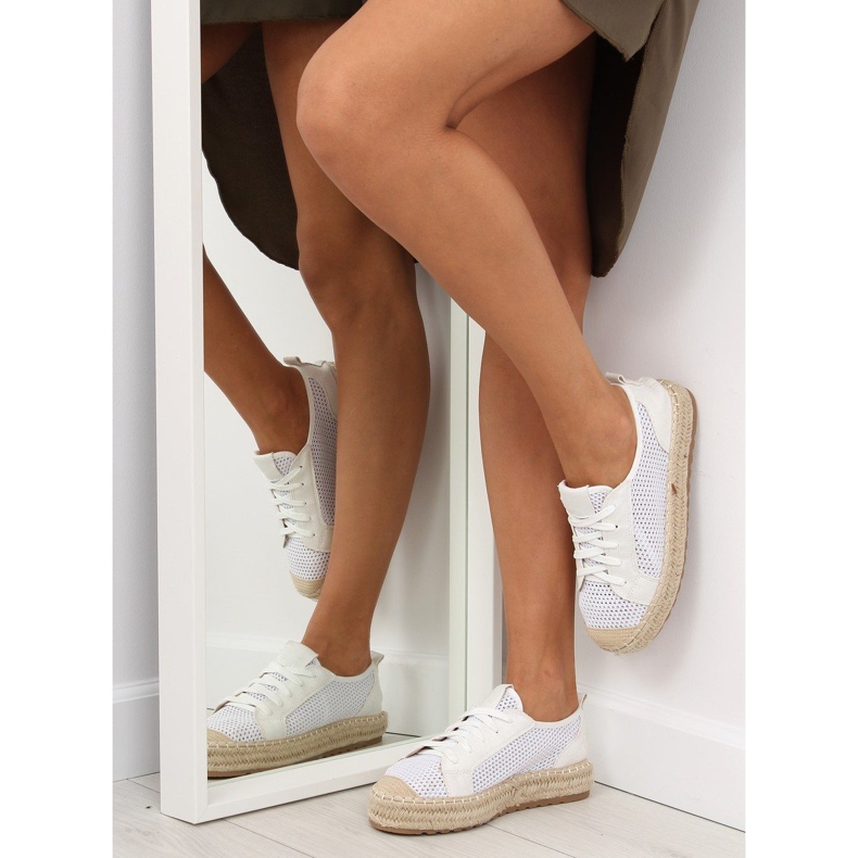 Weiße Espadrilles-Sneakers BB06P Weiß 1