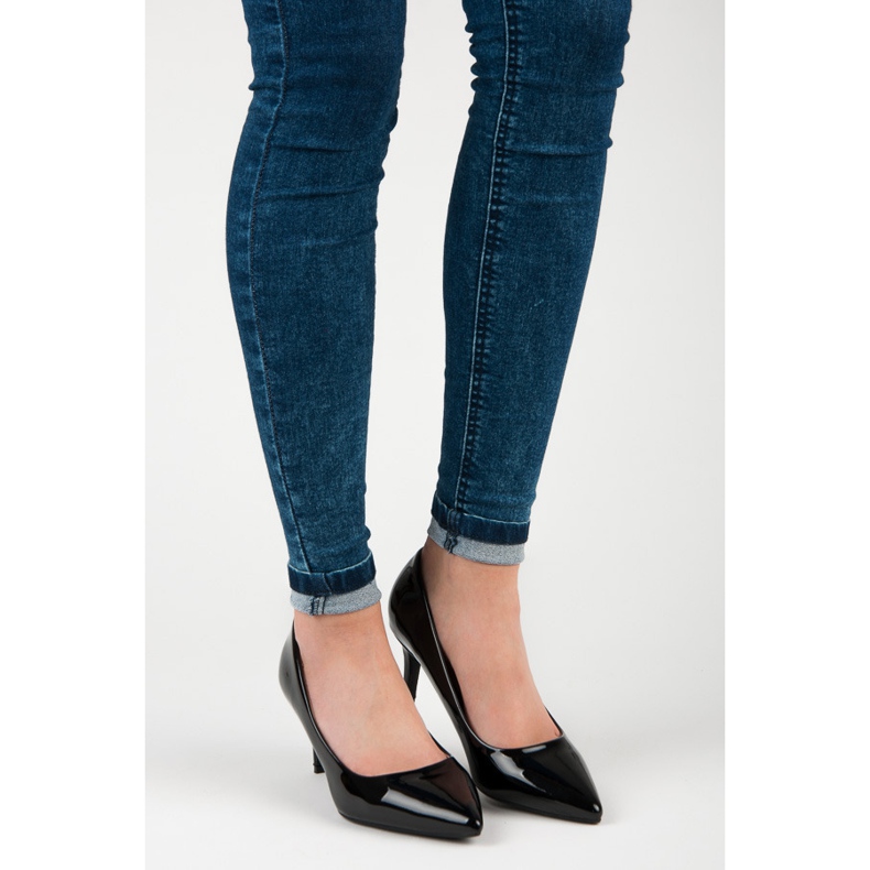 Milaya Lackierte Pins schwarz 1