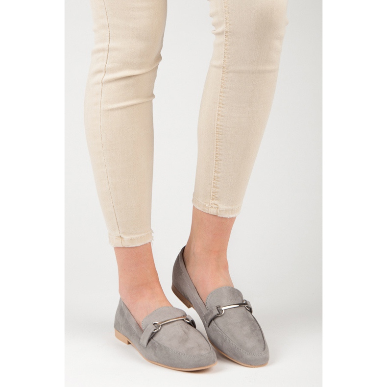 Vices Laster-Slipper für Damen grau 1