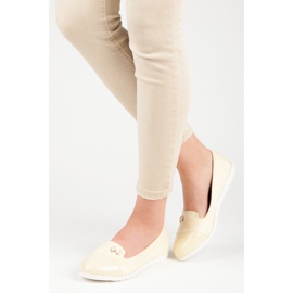 Vices Lasterballerinas für Damen gelb 2