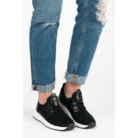 Laufschuhe schwarz 1