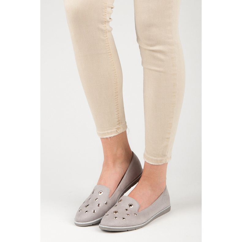 Bestelle Wildleder Herren grau 1