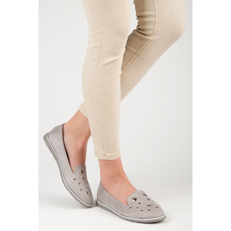 Bestelle Wildleder Herren grau 2