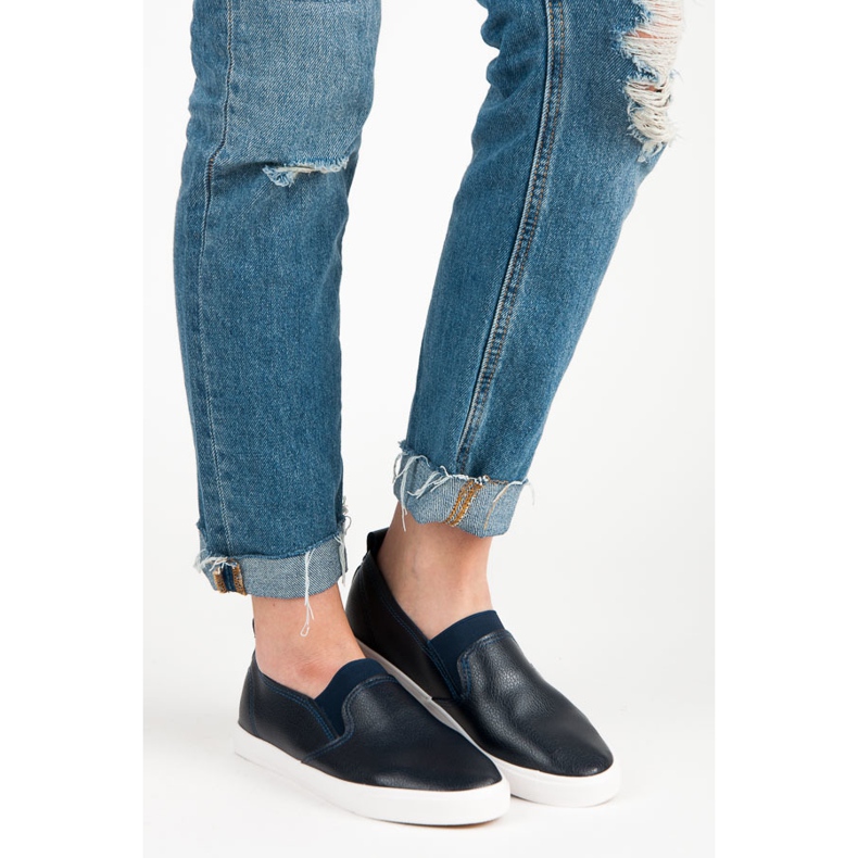 Seastar Sneaker zum Hineinschlüpfen blau 1