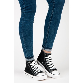 Seastar Hohe Turnschuhe für Damen schwarz 1