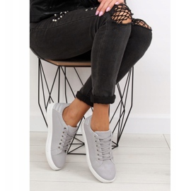 Grau Graue Damenturnschuhe SU09p Grau 1