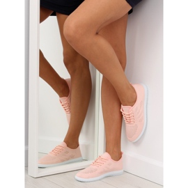 Rosa Turnschuhe für Frauen LA10P Pink 1