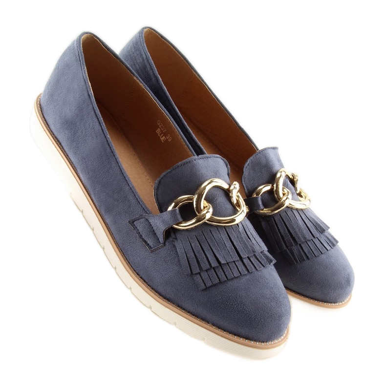 Loafer für Damen marineblau G237 blau navy blau 1