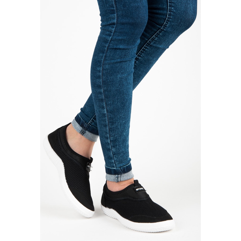 Seastar Sportschuhe zum Hineinschlüpfen schwarz 2