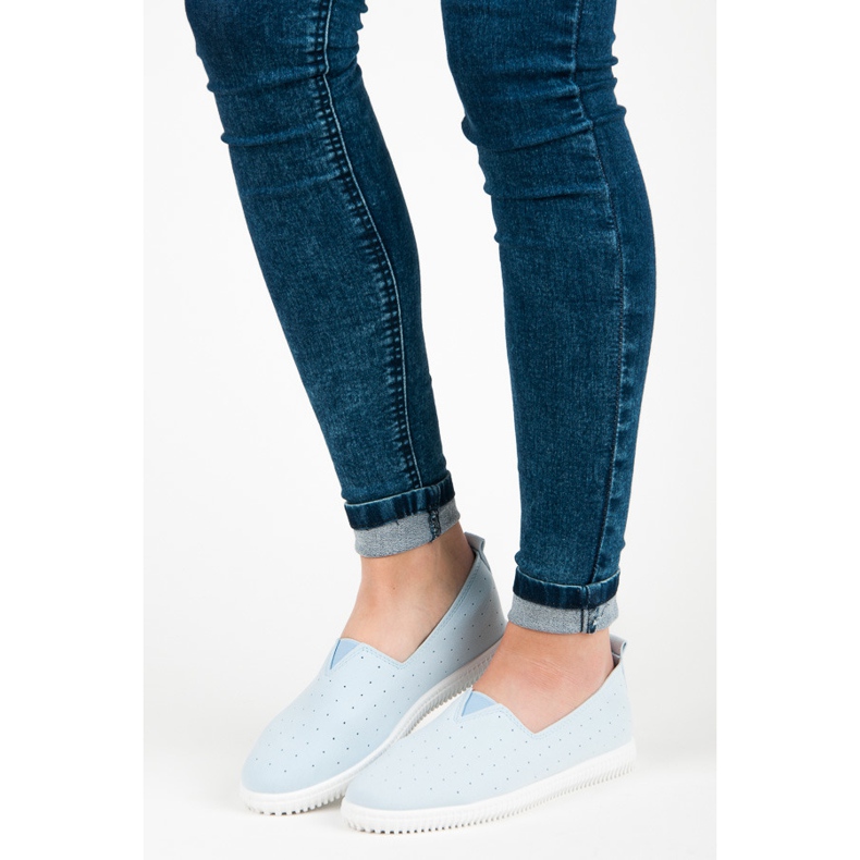 Seastar Wildleder-Slipper blau 1