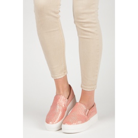 Seastar Turnschuhe auf der Plattform rosa 1