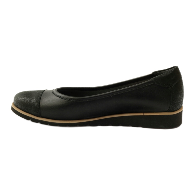 Angello Damenleder -Slipper 1325 Schwarz 2