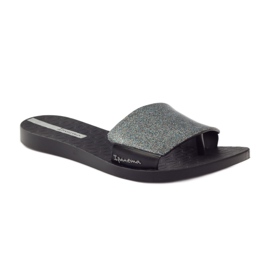 Ipanema Badeschuhe 26177 schwarz glitzern grau 1