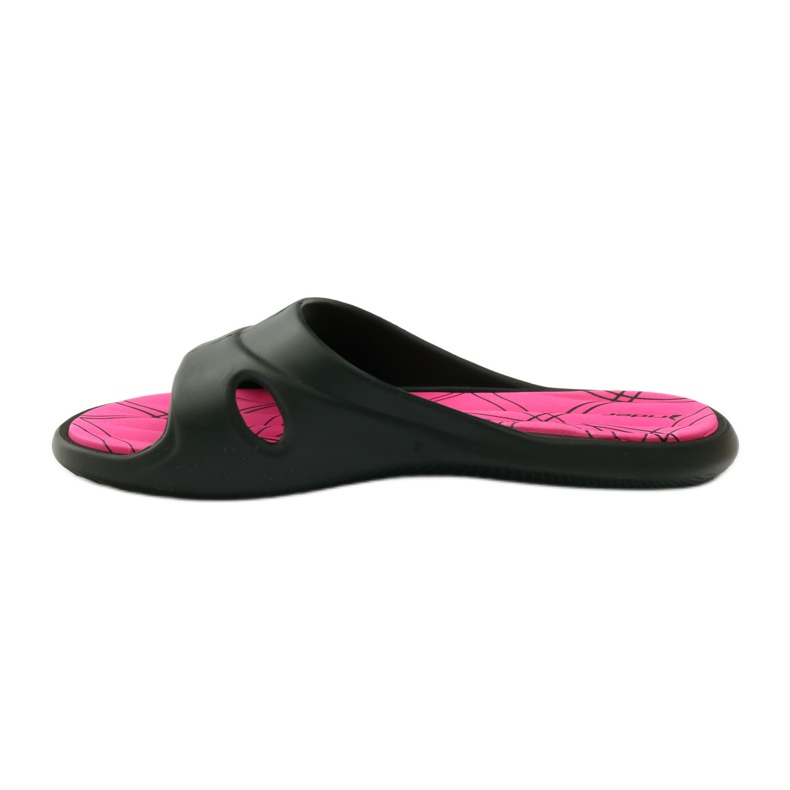 Rider 82214 Gel-Badeschuhe schwarz rosa 2