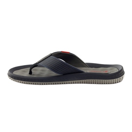 Herrenhausschuhe Gel Rider 81081 navy blau 2