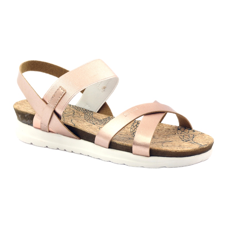 Damensandalen Big Star 274368 rosa 1