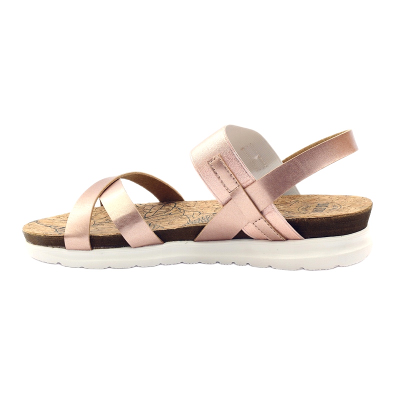 Damensandalen Big Star 274368 rosa 2