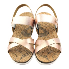 Damensandalen Big Star 274368 rosa 4