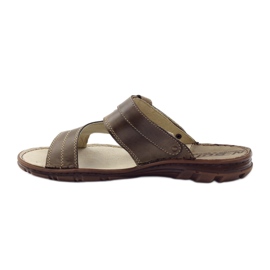 Naszbut 056 Herren Sandalen Flip-Flops braun 2