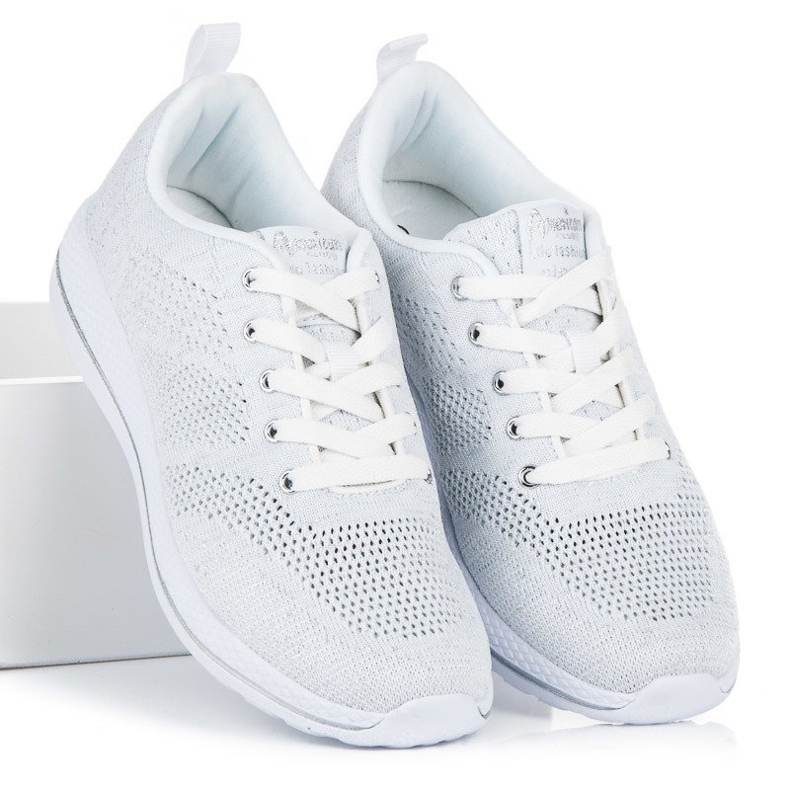 American Club Weiße amerikanische Sportschuhe 1