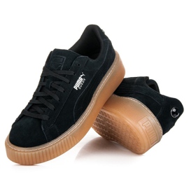 Puma Suede Platform Jewel Jr schwarz 2