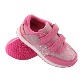 American Club Sportschuhe mit Jets American 17326 rosa 3