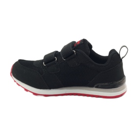 American Club Sportschuhe aus amerikanischem Leder mit Innensohle rot schwarz 2