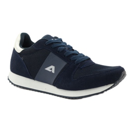 American Club American 17022 Damen Sportschuhe navy blau 1