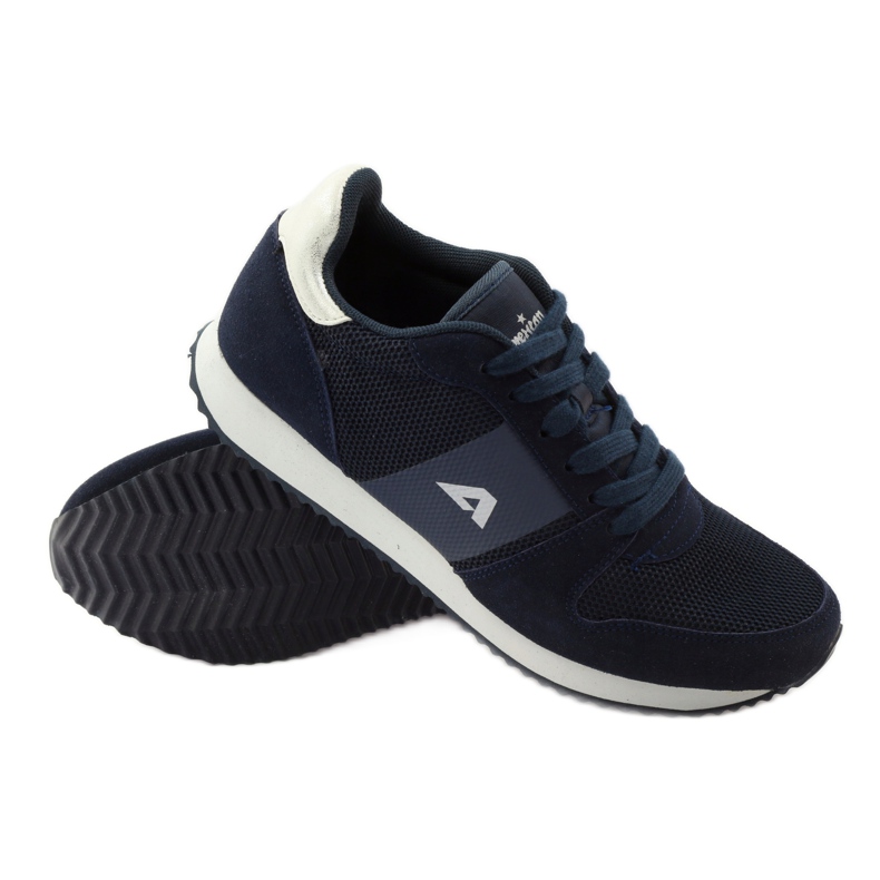 American Club American 17022 Damen Sportschuhe navy blau 3