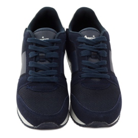 American Club American 17022 Damen Sportschuhe marineblau 4