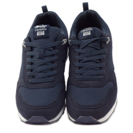 American Club Marineblaue Joggingschuhe von American 1754 4