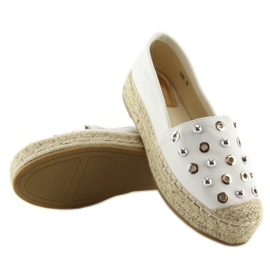 Weiße Espadrilles weiß 7680 weiß 2