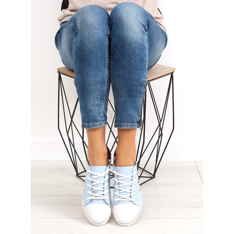 Blaue Damenturnschuhe FG-2767 Blau 2