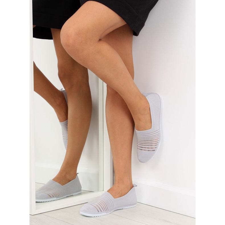 Grau Graue Damenturnschuhe SB96 Grau 1