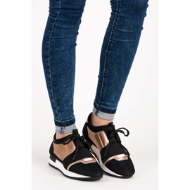 Sportschuhe zum Hineinschlüpfen schwarz 1