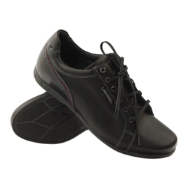 Riko Herrenleder Sportschuhe 776 Schwarz 3