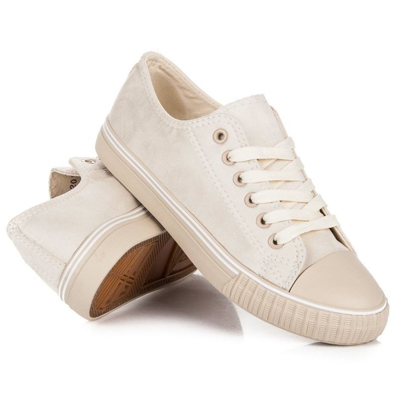 Sneakers aus Wildleder braun 2