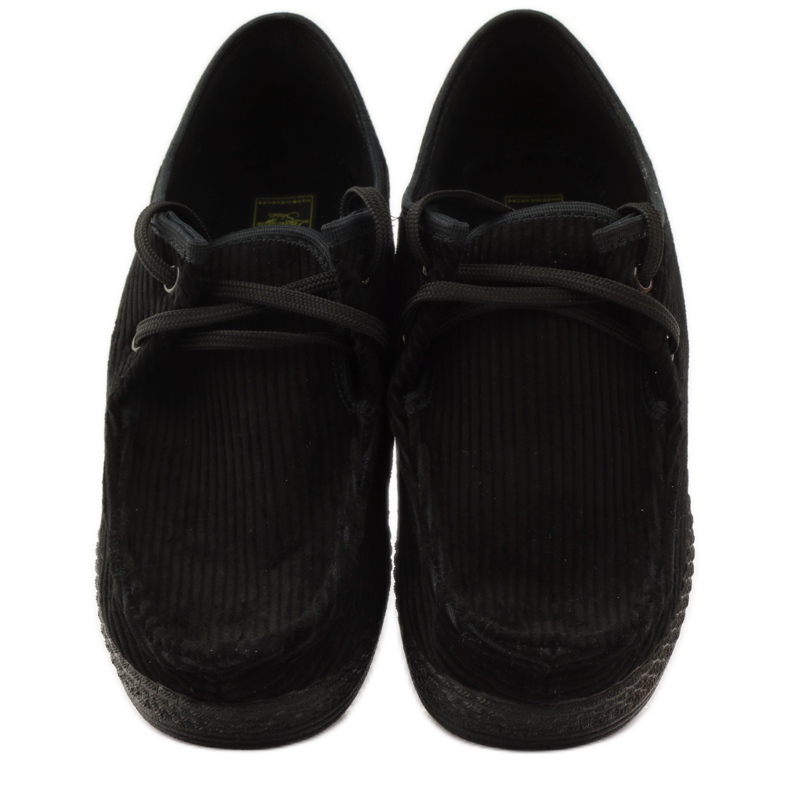 Ren But Hausschuhe Cord Ren Aber schwarz 4