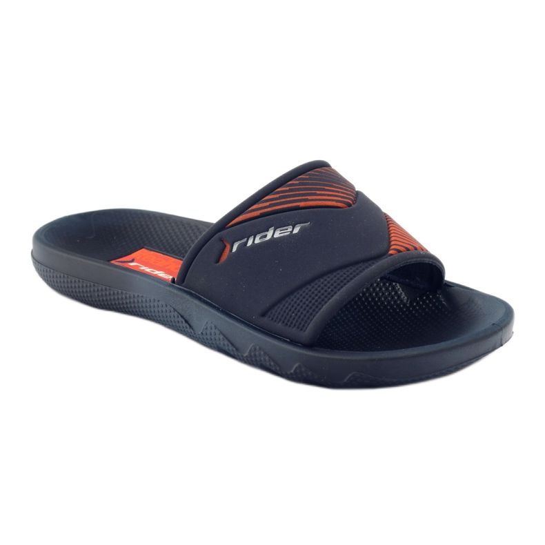 Rider 82359 Freizeit-Badeschuhe orange marineblau 1