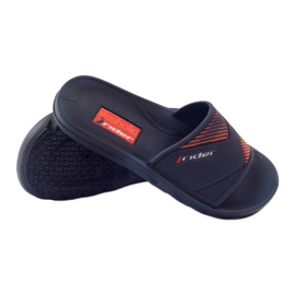 Rider 82359 Freizeit-Badeschuhe orange navy blau 3