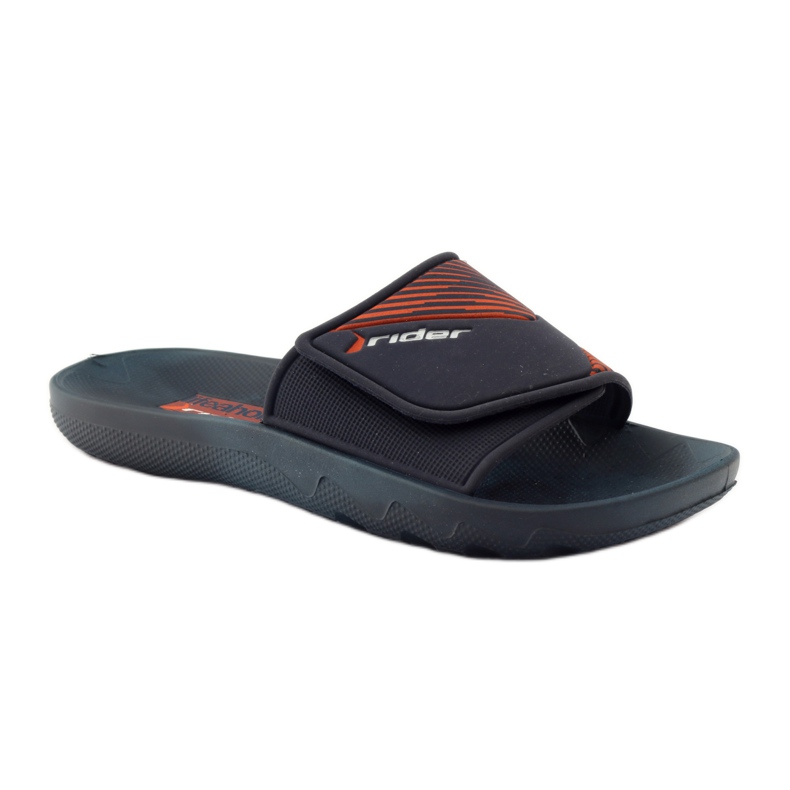 Rider 82326 Freizeit-Badeschuhe orange marineblau 1