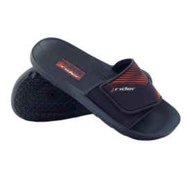 Rider 82326 Freizeit-Badeschuhe orange marineblau 3