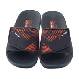 Rider 82326 Freizeit-Badeschuhe orange marineblau 4
