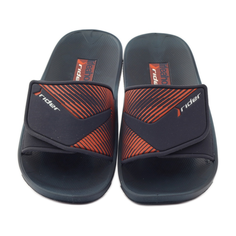 Rider 82326 Freizeit-Badeschuhe orange marineblau 4