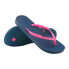 Ipanema 81030 Freizeit-Flip-Flops rosa navy blau 3