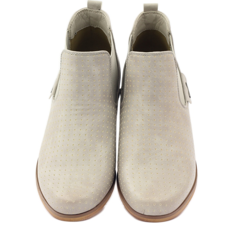 Graue Jodhpur-Stiefel von Filippo 4