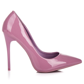 Vices Violette High Heels Laster 1