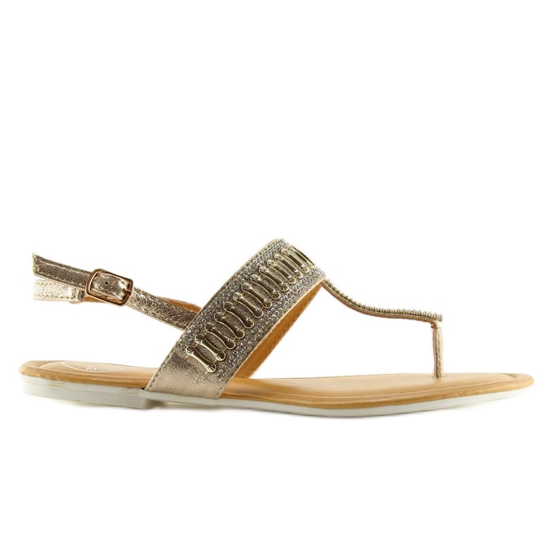 Flip-Flops mit goldenen Goldsteinen 1