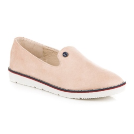 Vices Laster aus beigefarbenem Wildleder 1